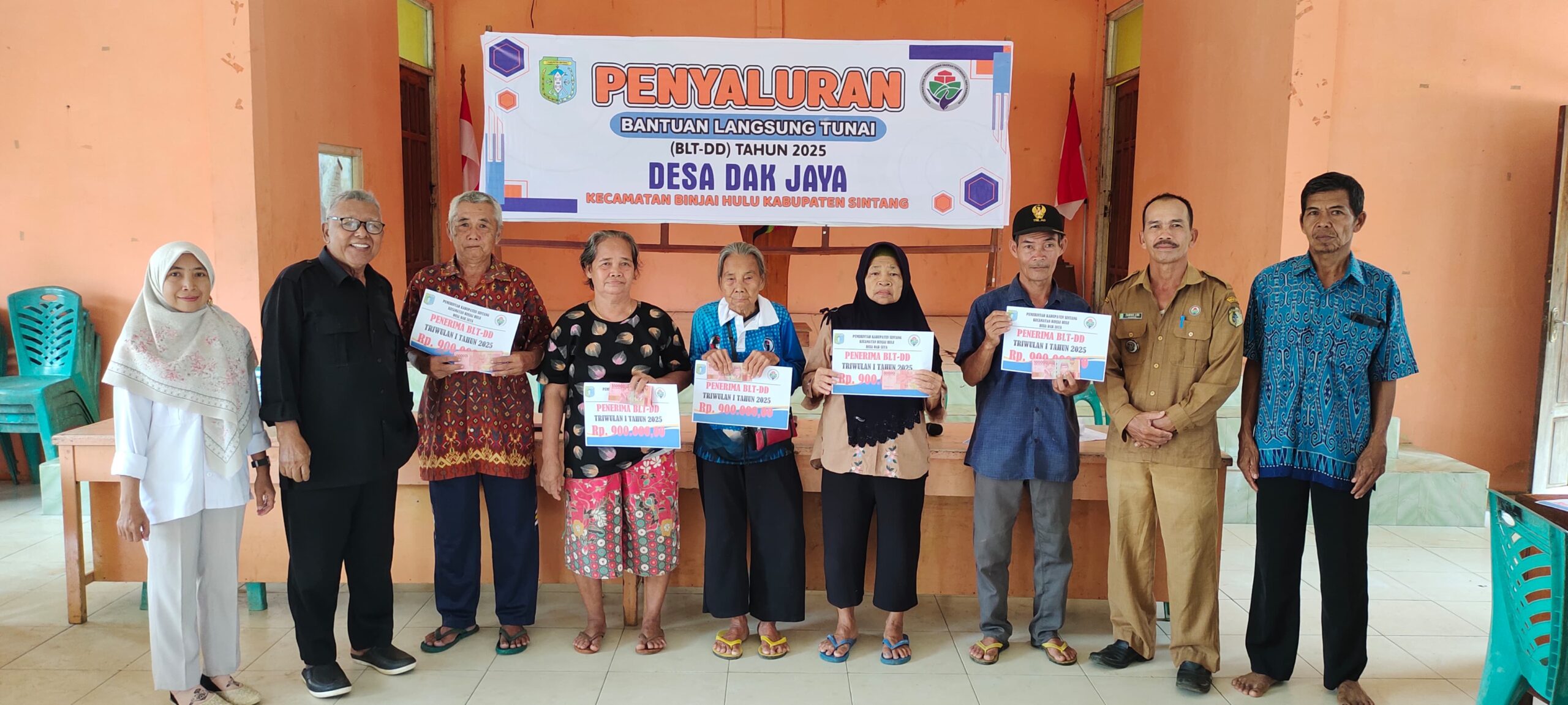 Penyaluran BLT-DD Triwulan I Tahun 2025